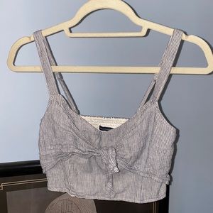 Front Knot Crop Top